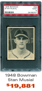 1948 Bowman Stan Musial