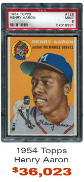 1954 Topps Henry Aaron