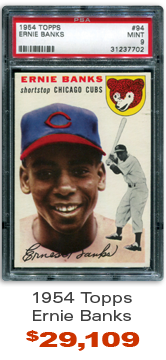 1954 Topps Ernie Banks