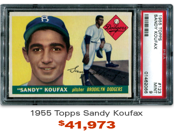 1955 Topps Sandy Koufax