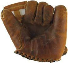 Babe Ruth Signed (Jimmy Brown) Model Glove